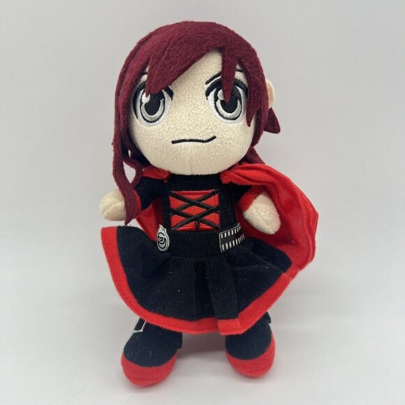 RWBY Rooster Teeth Ruby Anime Plush 7” Tall‎ Rare Plush Toy - Picture 1 of 4